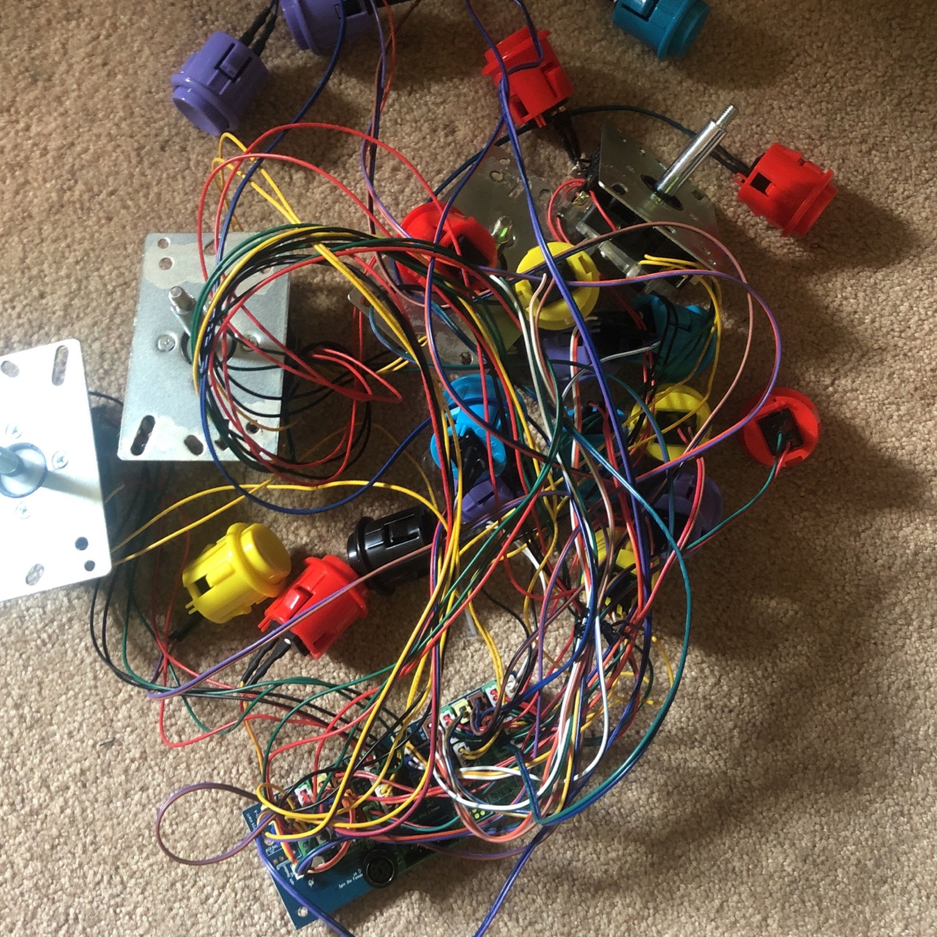 1up Arcade X-men Joysticks And Encoder 