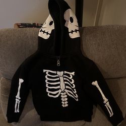 KIDS SKELETON HOODIE