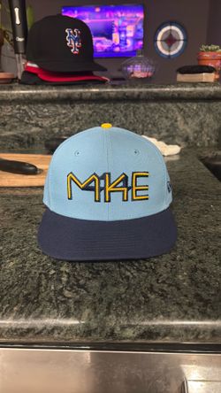 Fitted size 7 Milwaukee Brewers hat