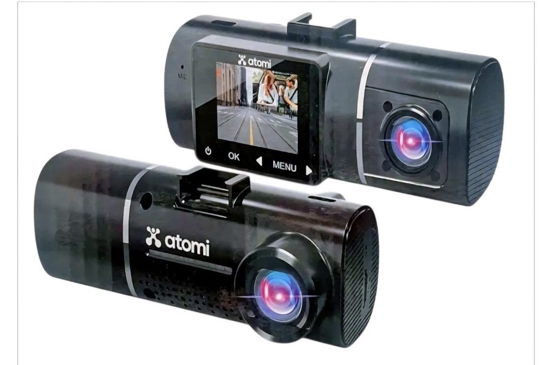 ATOMI 4k DUAL LENS DASH CAM