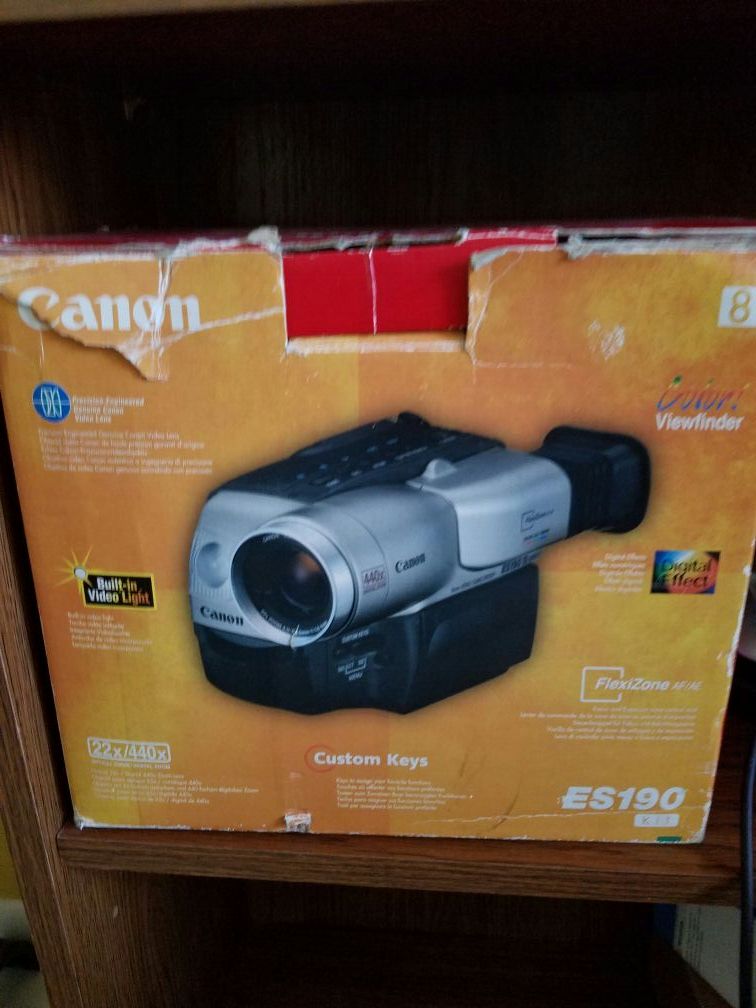 Cannon video camera