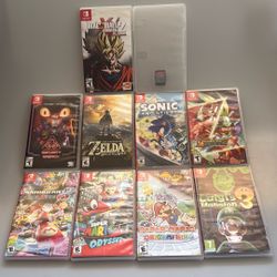 Nintendo Switch Games & VR Set