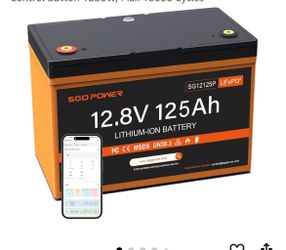 #44 12V 125Ah LiFePO4 Battery