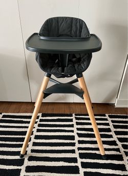 Lalo Black High Chair