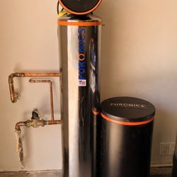 Brand New Puronics Water Softener - Whole House - Free Install, Lifetime Warranty
