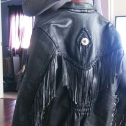 Womans Leather. Motorcycle jacket