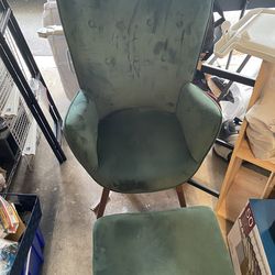 Chair and foot rest
