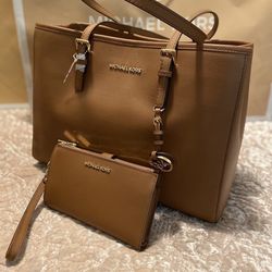 New!!! Original Elegant Large Tote Bag And Wallet 