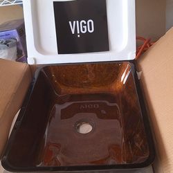 VIGO SET BATHROOM SINK