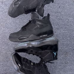 Jordan 11 Gammas Jordan 4 Black Cat SZ 9