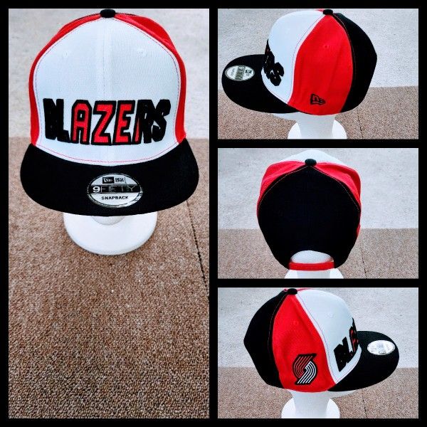 PORTLAND TRAILBLAZERS NBA BASKETBALL 🏀 SNAPBACK HAT.