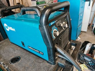 Like new , millermatic 211 mig Welder with several upgrades
