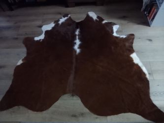 Cow hide rug