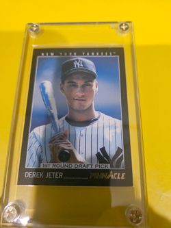 Derek Jeter Pinnacle Rookie Card. 50.00 or best offer.