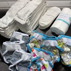 Cloth Diapers - Tidy Tots Newborn Size
