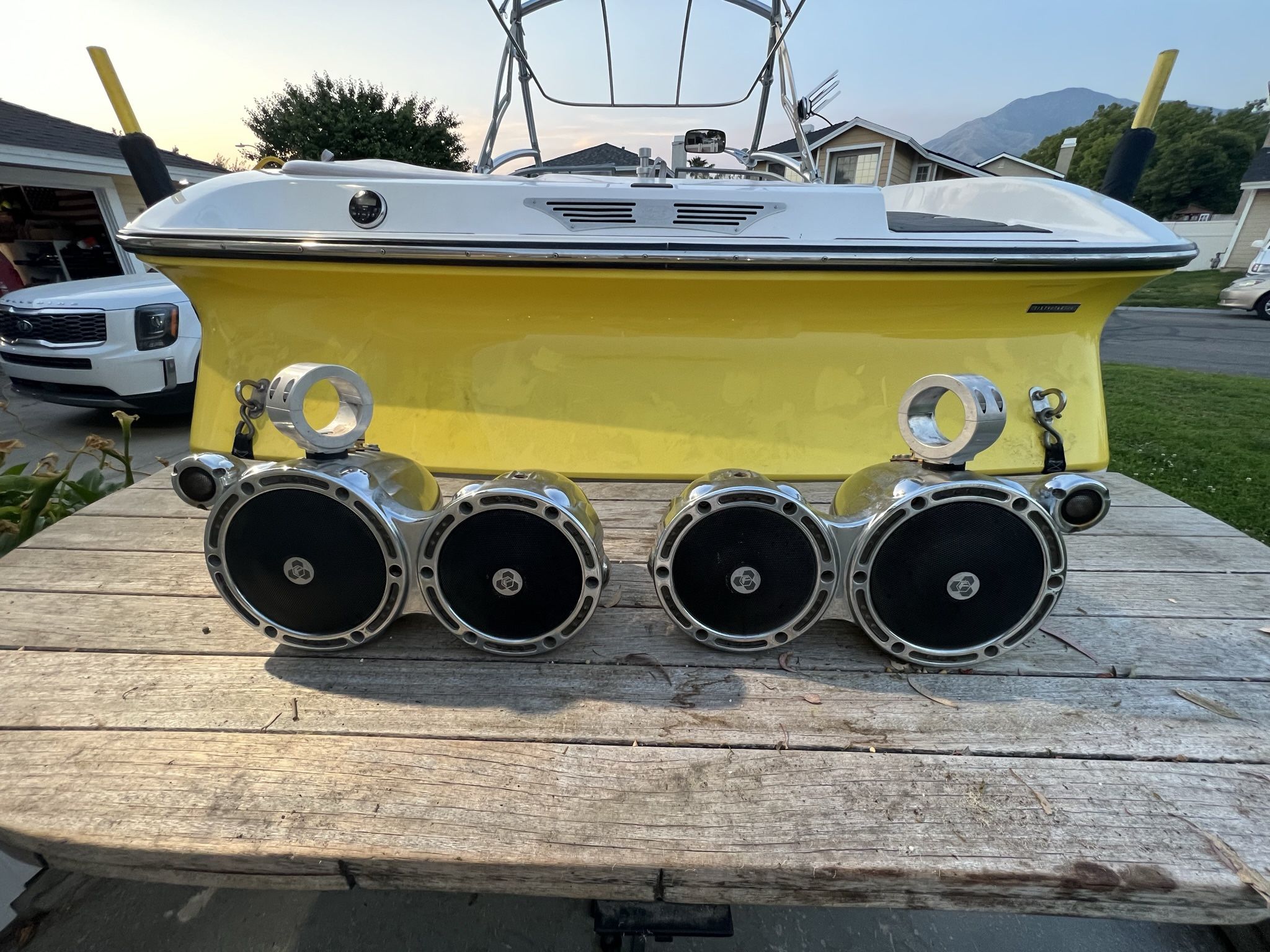 Wakeboard Boat Tower Speakers