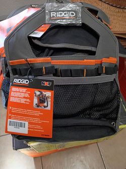 RIDGID nxt accessory storage bag organizer vt1000
