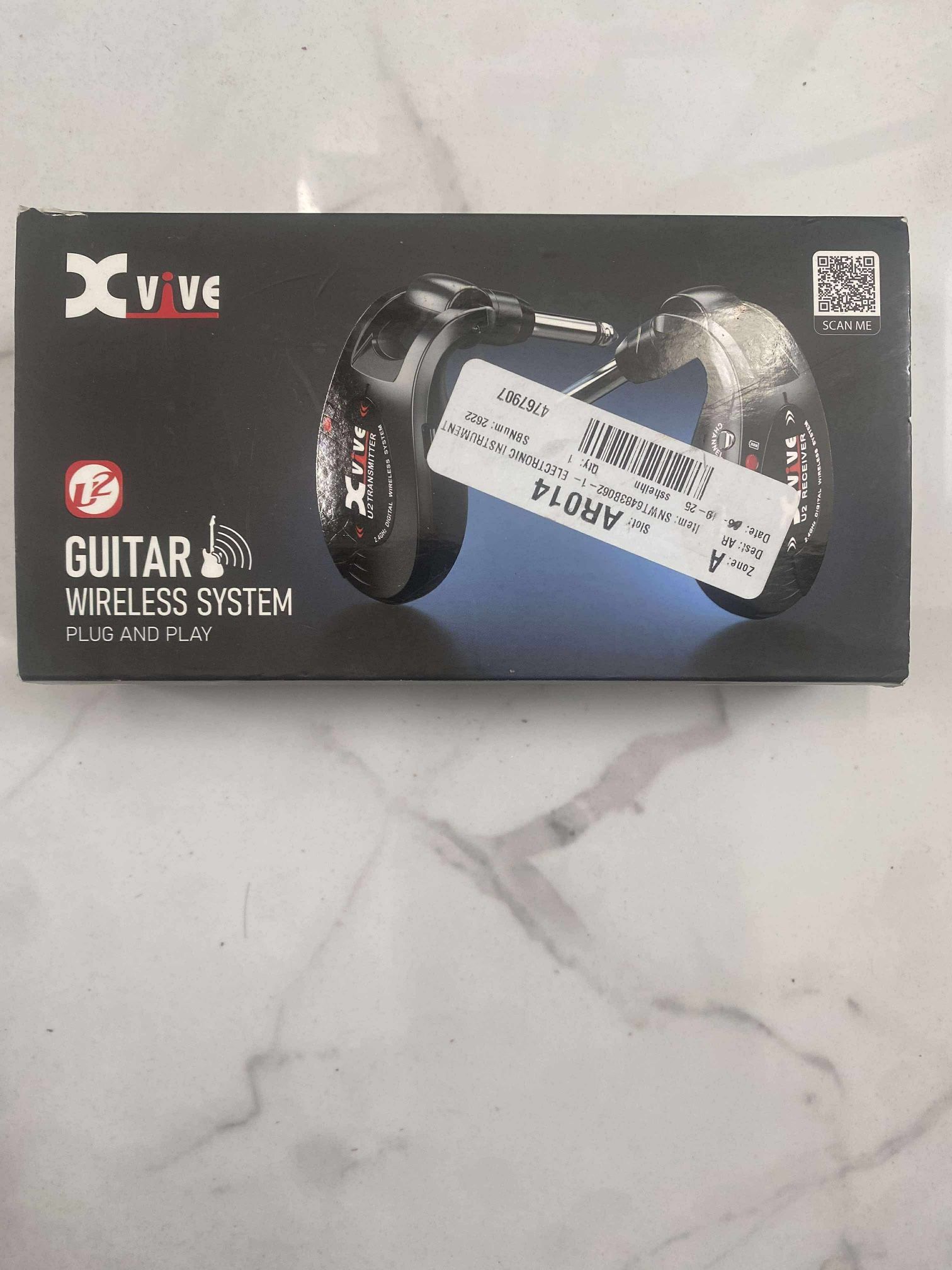 XVIVE U2 Guitar Wireless System with Transmitter and Receiver