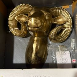 Threshold Ram Head Wall Decor 