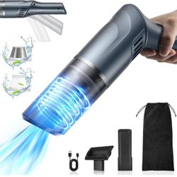 Car Vacuum Cordless Rechargeable 15000Pa High Power with Brushless Motor,