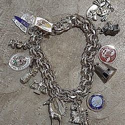 Sterling Silver King Dominion Braslet 