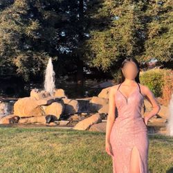 Long Pink Dress