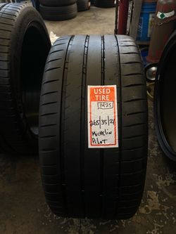 1 Michelin Used Tire 266/35/21