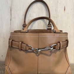 Vintage Coach Purse Shoulder Bag Satchel 