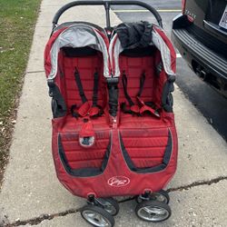 Red City Mini Gt Double Stroller 