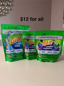 Gain Flings Laundry Detergent Pods Bundle