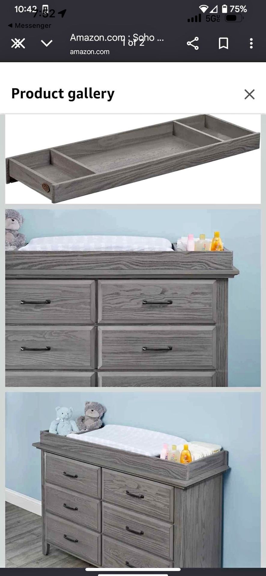Changing Table Topper