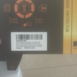 iPhone 14/13 Pro Tempered Glass 
