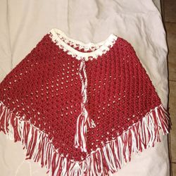 Girls Poncho
