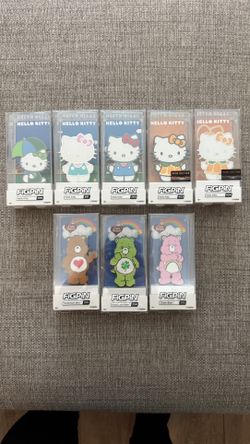 Figpin Hello Kitty And Care Bears