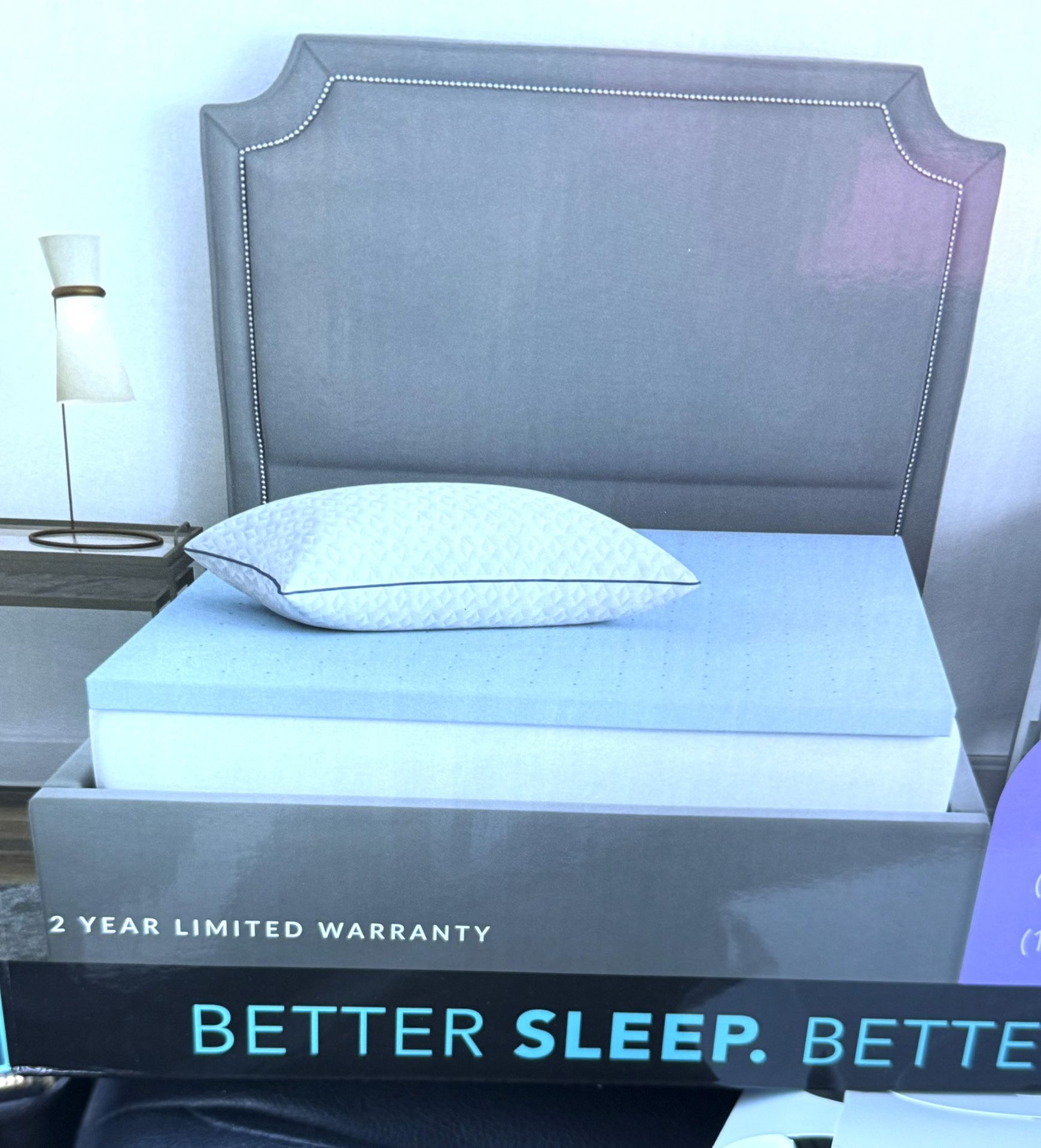 Brand New Gel Foam Bed Topper