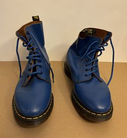 Blue Pascal Boots By Dr. Marten