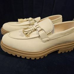 Ladies Platform Loafers 