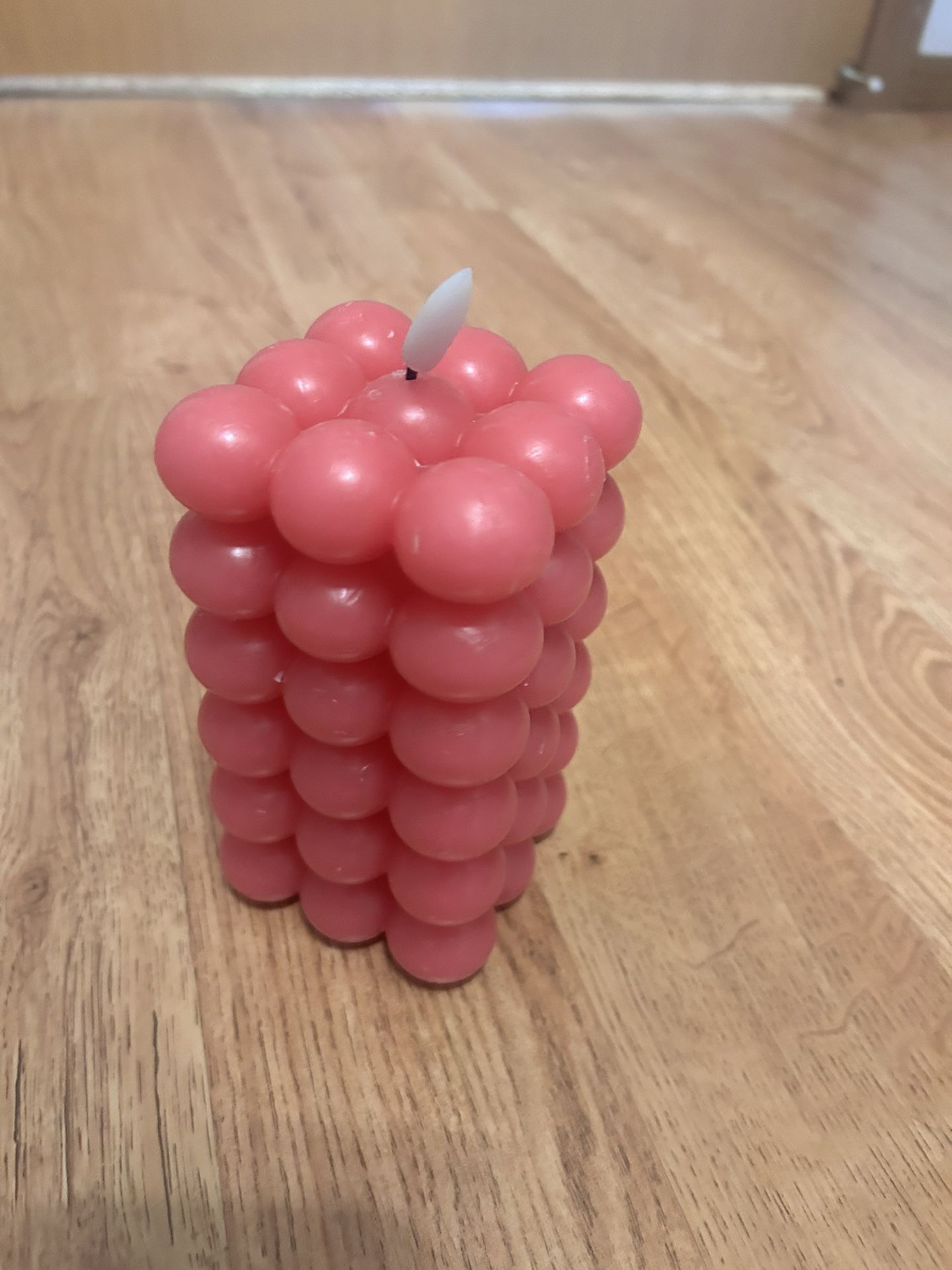 Pink Wax Electric Candle