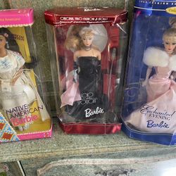 3 Vintage Barbies