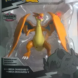 Pokemon Select Trainer Team Mega Charizard Y Articulated Figure New – New