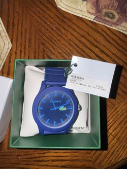 Blue Lacoste Watch