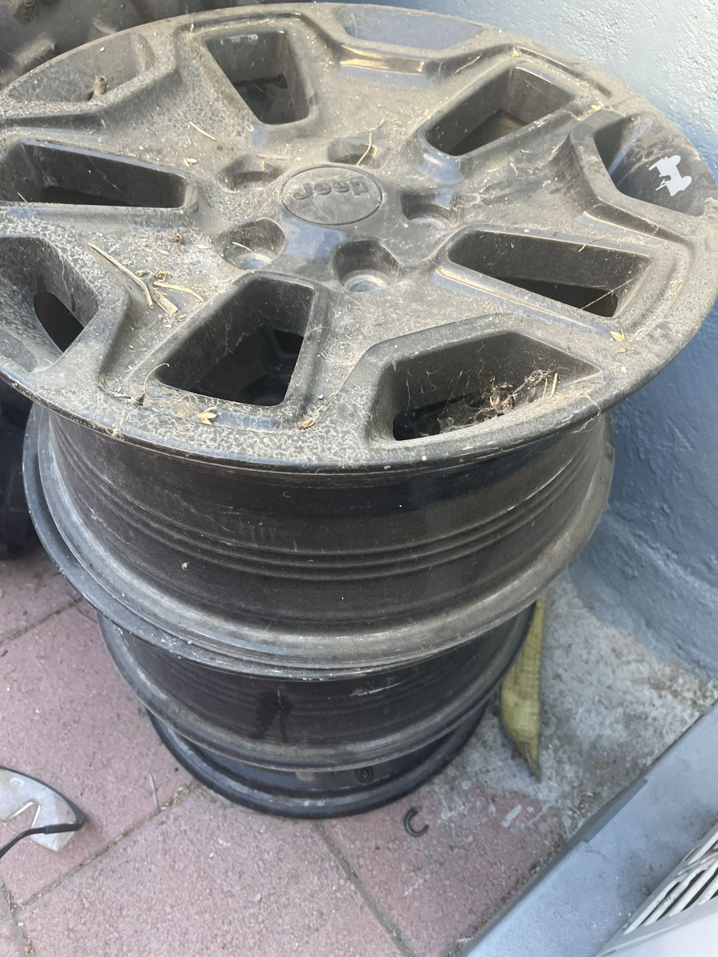 Jeep Wrangler 3 Rims Only