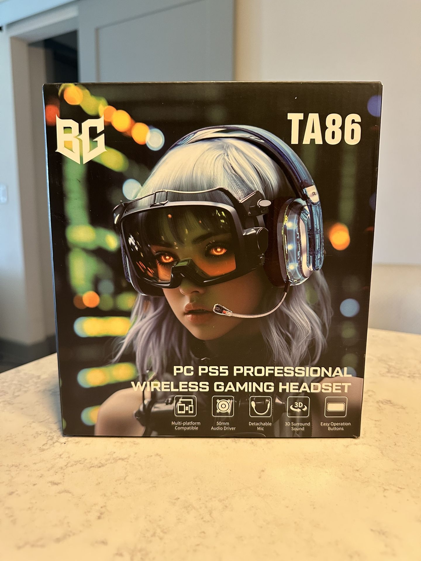 BENGOO Wireless Gaming Headset