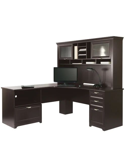 Magellan Corner Office Desk With Hurch NEW/UNASSEMBLED 