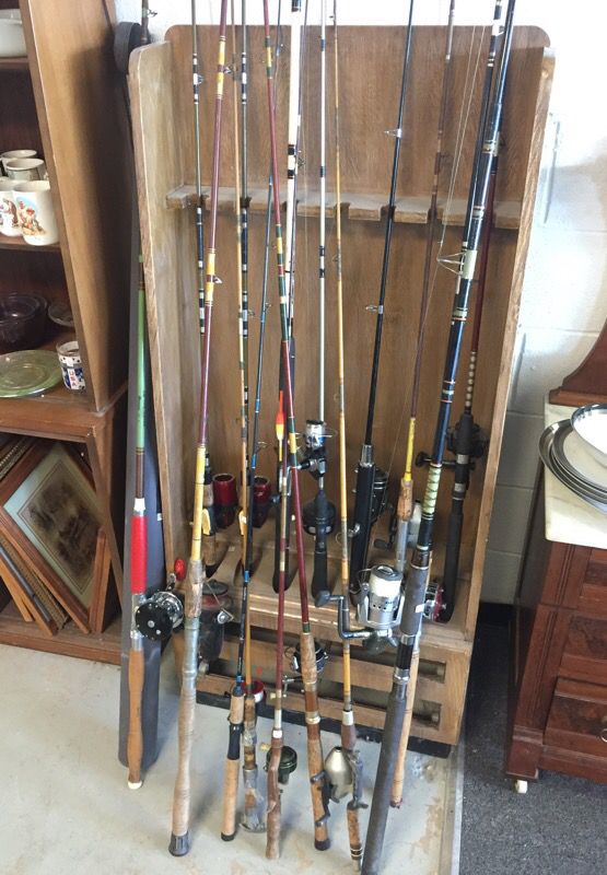 Fishing poles - reels - tackle GALORE - Sold Each