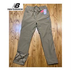 NEW BALANCE Fleece lined All Motion 4-Way Tapered Stretch Pants Men’s Sz L New!