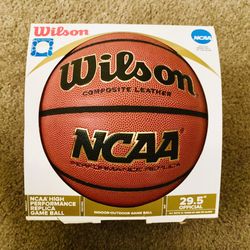 Wilson NCAA Game Basketball, Official Size - 29.5"