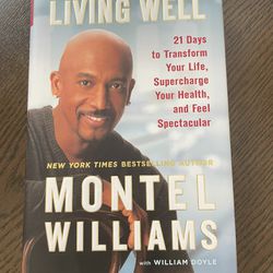 Living Well Montel Williams NY times bestseller. New. Retails $24.95