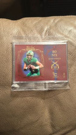 Bo Nix rookie card 20 out of 25