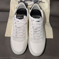 Nø 0794 Novella Love Poem Rudy Francisco Slam Poet White Low Top Sneakers size 10.5womens